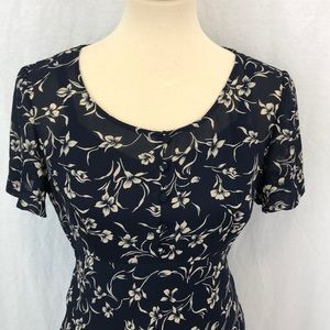 Lovely Vintage-Inspired 40s Style Dress NWOT